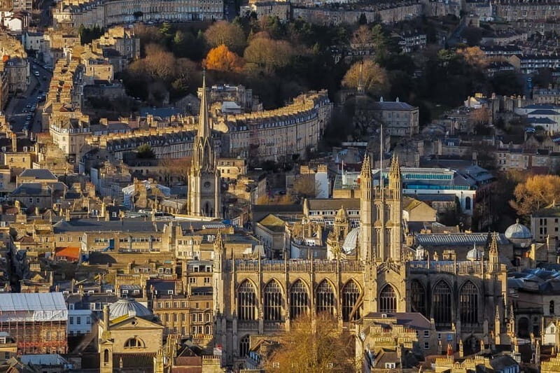 London: Small Group Stonehenge and Bath Tour & Secret Site - Bath city-center drop-off plus a guided layer you can choose to use