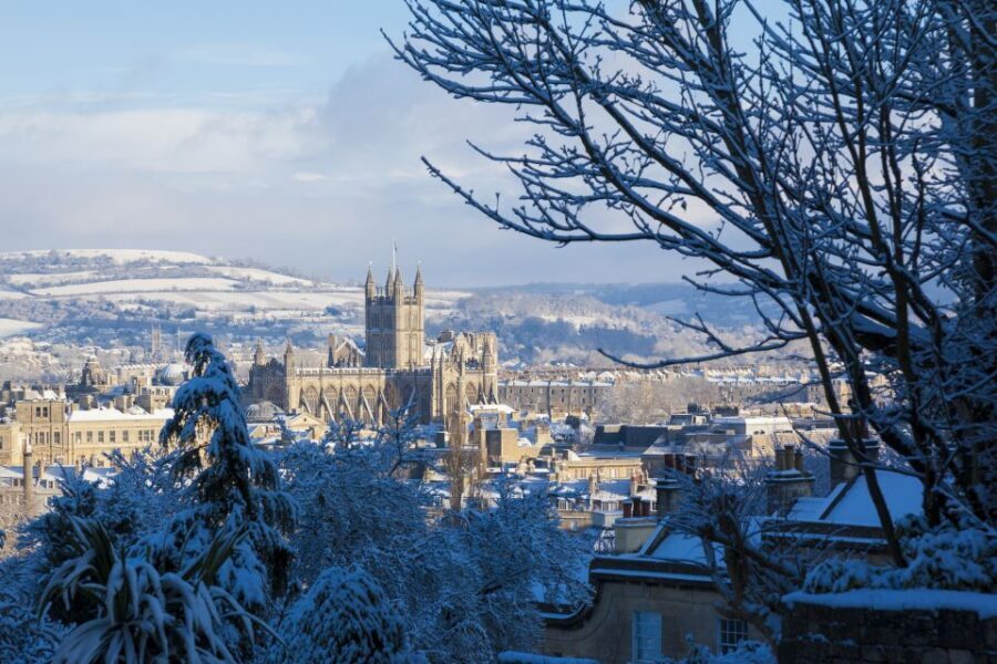 Stonehenge & Bath: Full-Day Coach Tour from London - Bath coach panorama: quick orientation before you explore