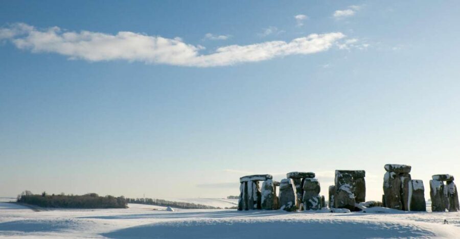 Windsor, Bath, Stonehenge & Salisbury with Christmas Lunch - Salisbury Cathedral: medieval gothic in a short stop